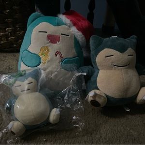 snorlax plushies 💙